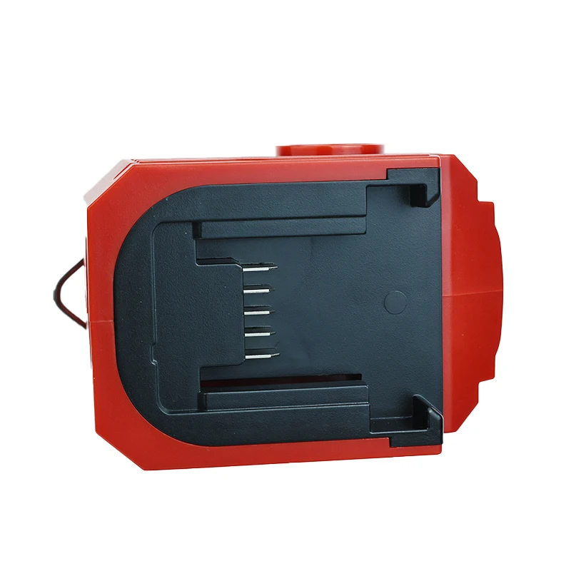 Imagem -04 - Inversor Portátil para Milwaukee 110v com Gancho de Levantamento Luz Led Fonte de Alimentação Adaptador Usb