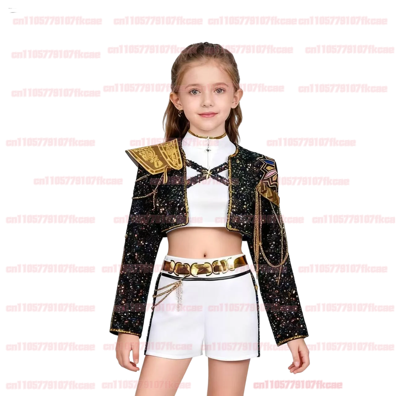 키즈 루미 조이 미라 헌터X헌터 할로윈 코스튬 애니메이션 케이팝 데몬 블랙 골든 어른 카니발 파티 의상 신상품