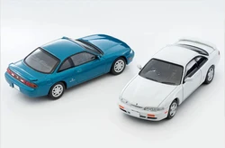 24.6 Tomytec Tomica TLV N313 A/B Sylvia S14 JDM Limited Edition Simulation Alloy Static Car Model Toy Gift