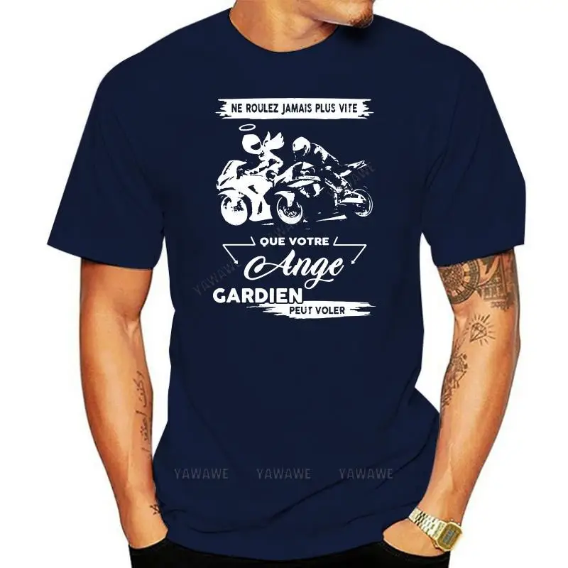 Мужская блузка, никогда не быстрее, чем ваш Ангел-хранитель может сделать G200, Черная Мужская хлопковая футболка, унисекс, футболка оверсайз