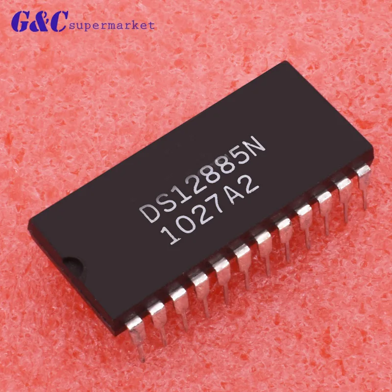 1/5PCS DS12885N DS12885 DIP-24 Real-Time Clock IC DALLAS GOOD QUALITY US