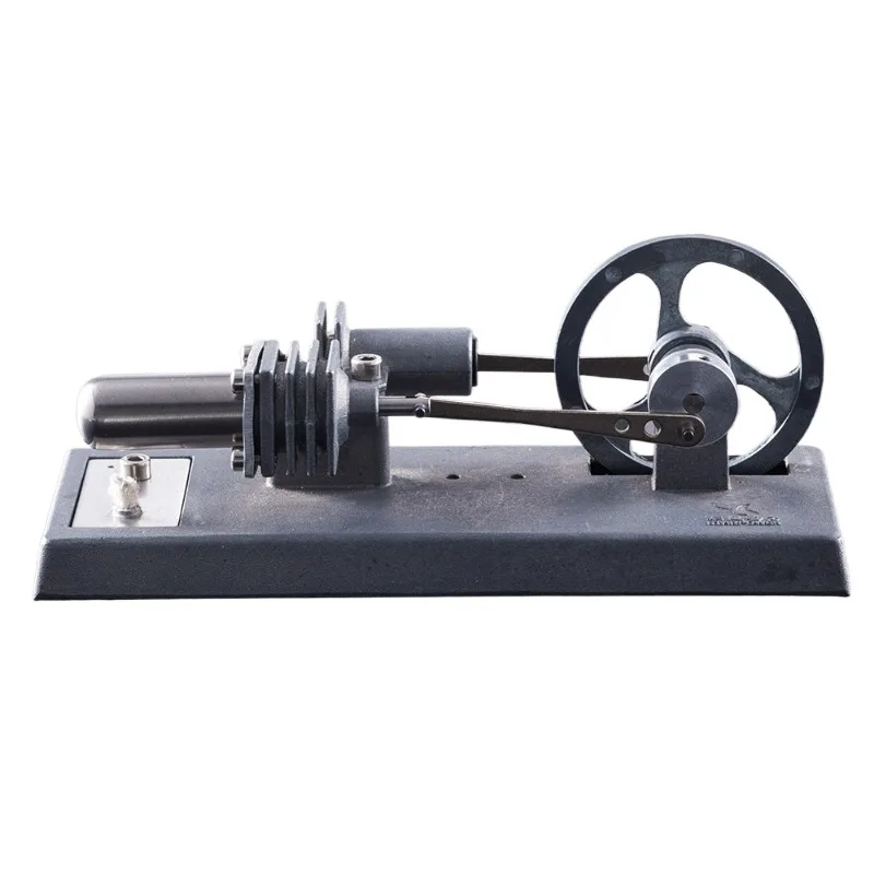 Kit de montagem de motor qx6, experimento científico, modelo de metal, coleção de negócios, brinquedo de presente