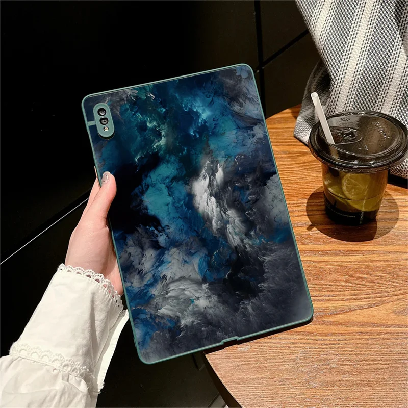 

Gradient Color Case for Samsung Galaxy Tab S8 S7 S9 11 Galaxy Tab S7 FE S8 S9 Plus 12.4 A8 10.5 Inch A7 S6 Lite Hard Back Cover