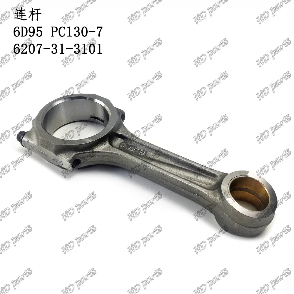 Excavator, engine parts, suitable for Komatsu, connecting rod 6D95 pair, oblique 6207-31-3101