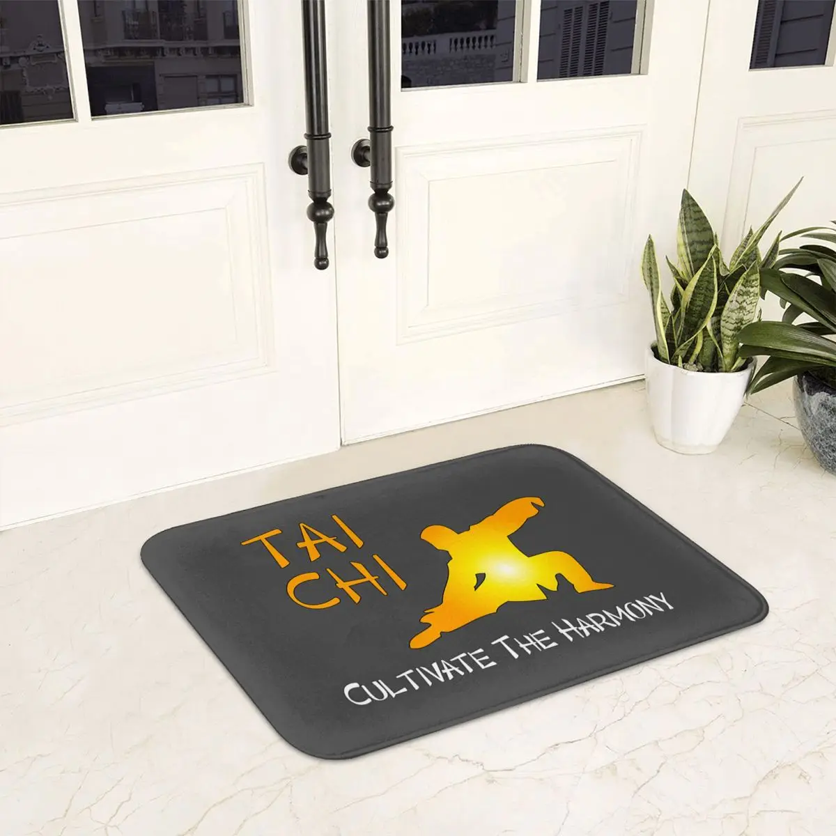 Tai Chi Cultivate The Harmony Doormat Absorbent Mat Carpet Rug Kitchen Entrance Home Floor Mat for Bedroom Footpad Mats
