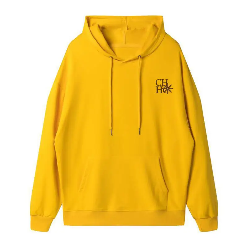 CH 플로럴 오버프린트 후디 S-5XL 사이즈 20가지 색상 선택 50% 면 혼방 드롭 숄더 유니섹스 캐주얼