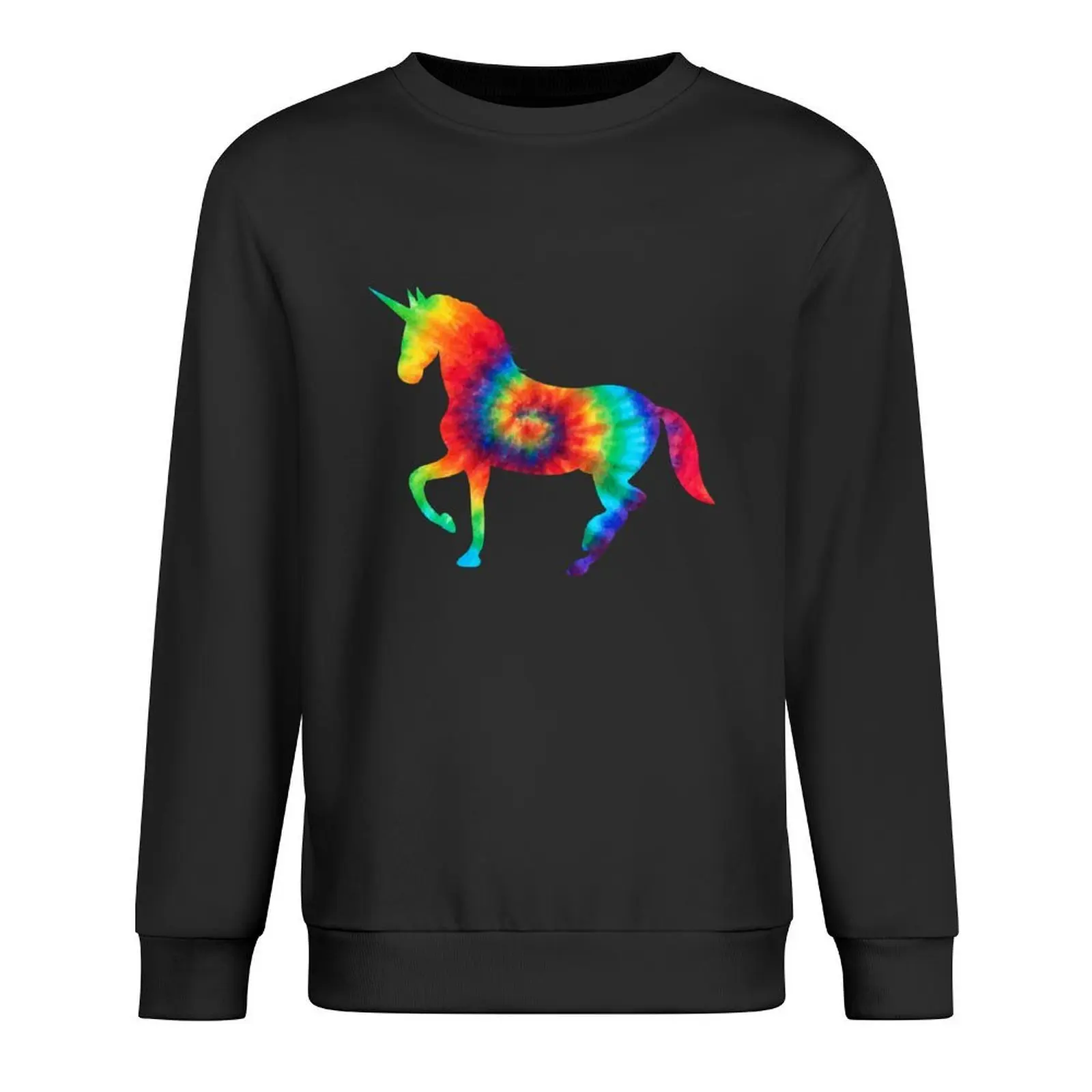 

Tie Dye UNICORN - Horn Horse Pullover autumn new products men clothes men's coat winter clothes new sweatshirts