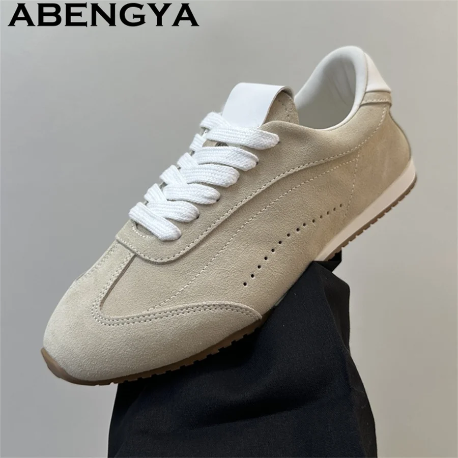 Women & Men Lace Up Casual Shoes Spring Summer Breathable Comfortable Running Shoes Oxfords Bottom Lacing Sneakers Shoes Mujer