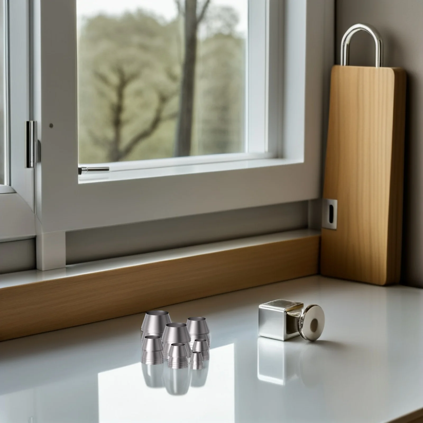 

7pcs Metal Wedges Taper Fixing Accessory For Hammer Handle Splitting Reinforcement Iron Wedge Installation Supplies Outdoor Tool