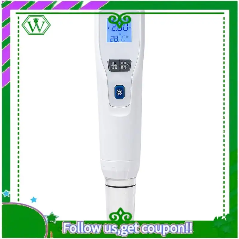 ABIK-Portable Digital PH Acidity Meter High Precision Water Quality Tester Detection Aquaculture PH Meter EU Plug PH872