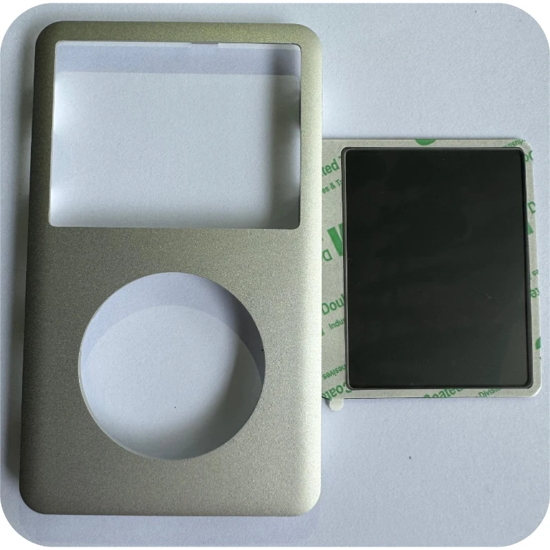 NONE Ersatz metall abdeckung für die Frontplatte für den iPod classic 6., 6,5., 7., 7,5. Generation (80GB, 120GB, 160GB) -rot, lila, grün, silber 6