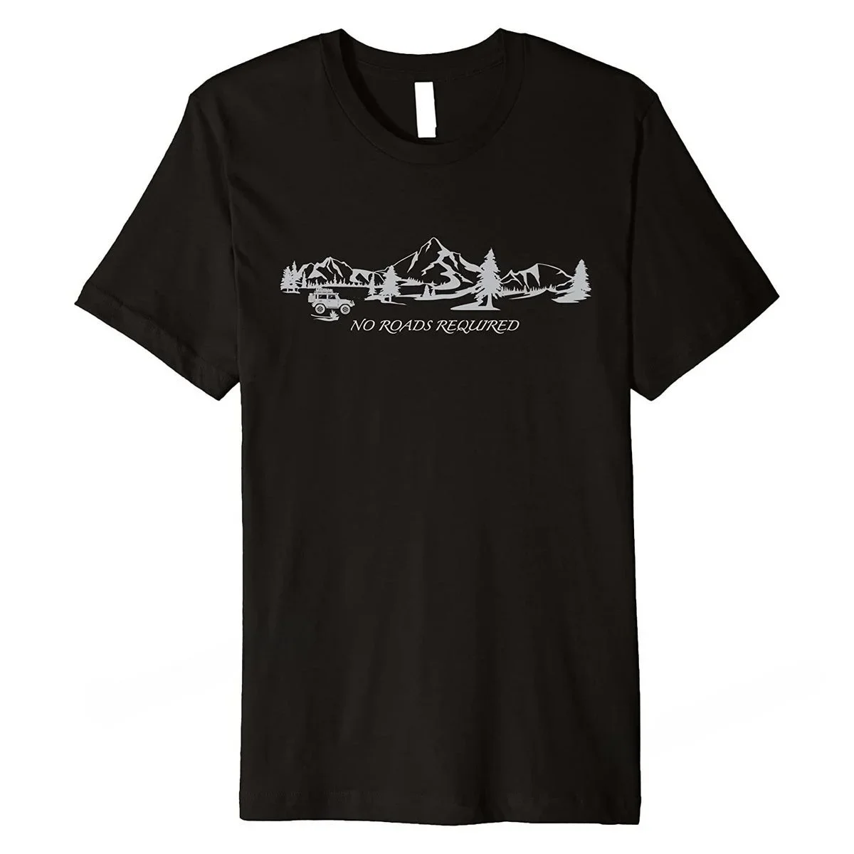 Overland 4x4 off road t shirt. Overlanding camping explorer Premium T-Shirt Tees Brand New Cotton Mens T Shirt Printed On