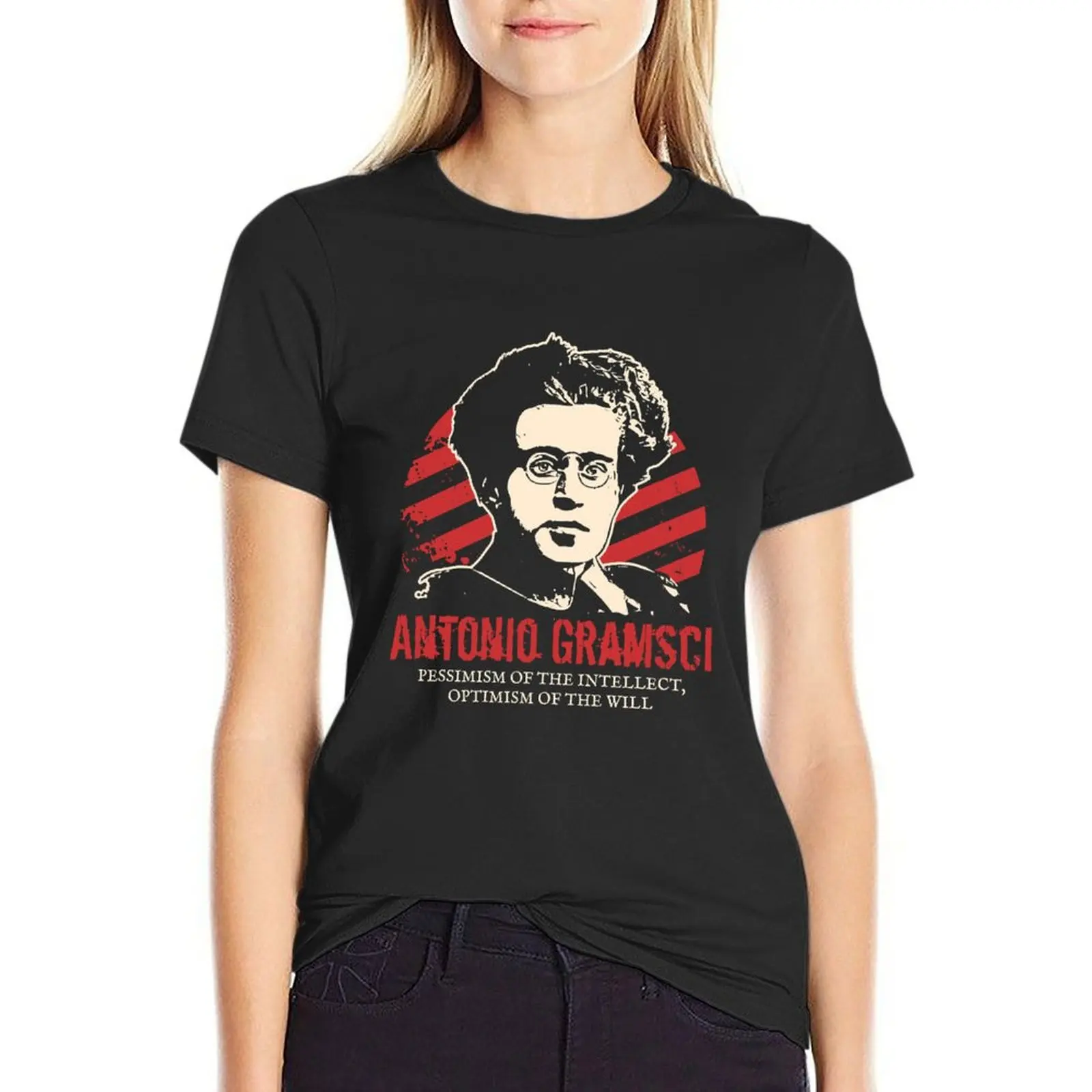 Power Symbol Energy Sources Antonio Gramsci Gifts T-Shirt tees shirts graphic tees Women tops