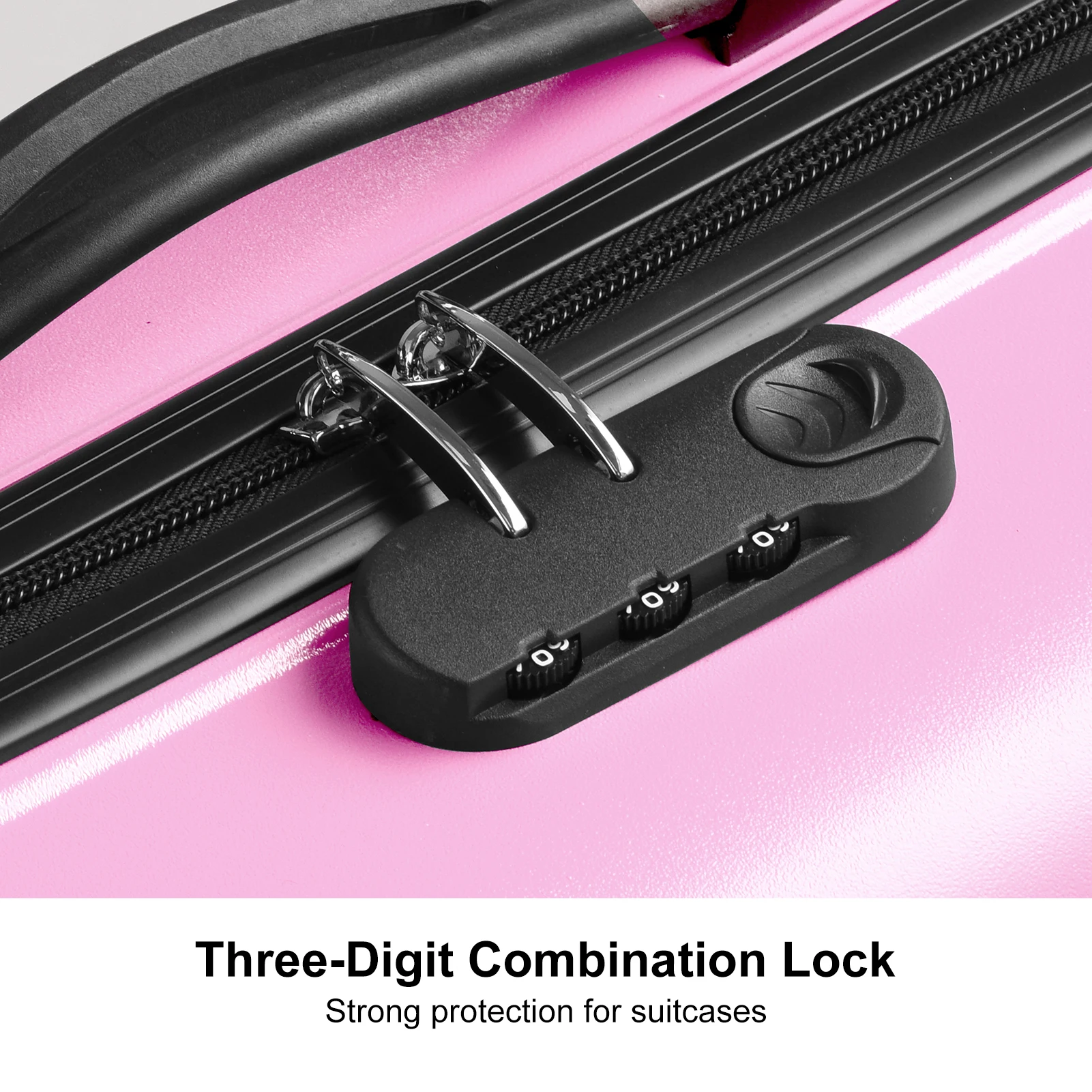 حقيبة سفر للأطفال مقاس 20 بوصة، مقعد أمتعة للأطفال الصغار، حقيبة سفر للأطفال مع حزام أمان، عجلات للأطفال الصغار، (وردي، Caeey-On) #4