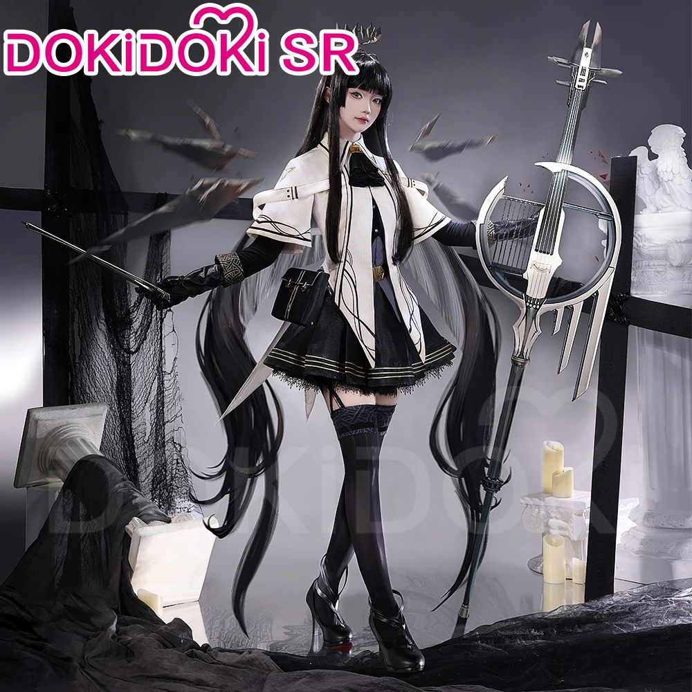 IN STOCK Arturia Virtuosa Cosplay Costume Game Arknights Cosplay DokiDoki-SR Virtuosa Cosplay Arturia Giallo Women Costume