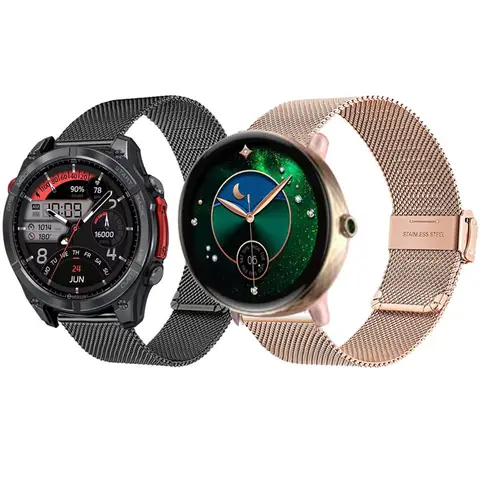 Per Zeblaze GTR 3 Pro/Lily2 cinturino Smartwatch 18mm 20mm 22mm Band per Zeblaze Stratos 4 3 2/Ares 3 Pro/Btalk 2/beyond 3 Pro