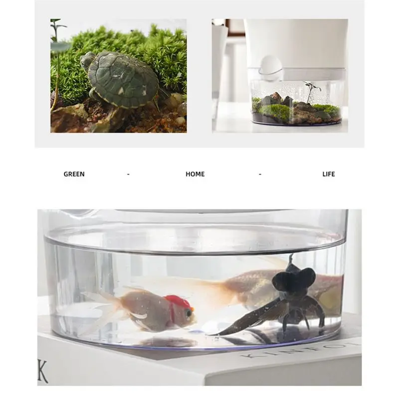 B17C Hydroponic Automatic Water Absorption Succulent Flower Pot Self-Watering Flower Pot Hydroponic Lazy Flower Pot M