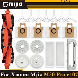 Per Xiaomi Mijia M30Pro/c107 parti di ricambio Mop panno sacchetto della polvere filtro Hepa spazzola principale coperchio della spazzola principale Mop supporto di stoffa di ricambio