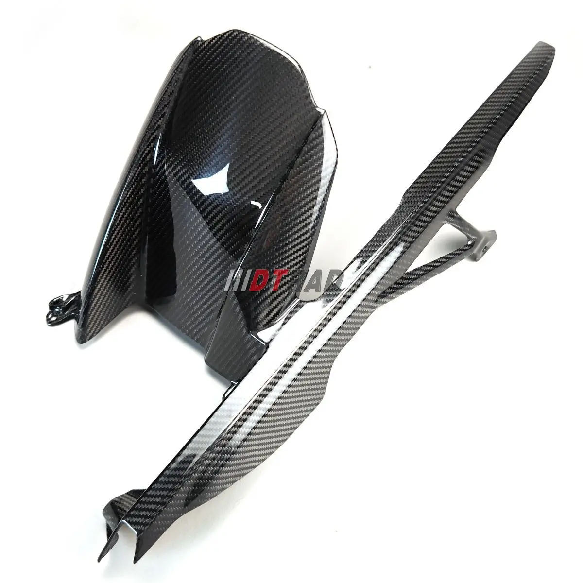 Real Carbon Fiber Forging pattern For BMW S1000RR S1000R 2020-2023 Motorcycle Rear Fender Chain Guard Fairing