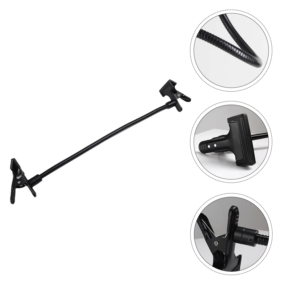 

Photo Folder Studio Accessories Gooseneck Background Clamp Clip Long Arms Tube Paper Holder