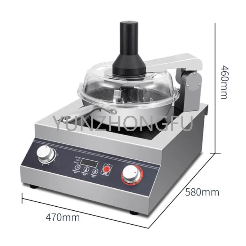 Commercial Multi Cooker Automatic Stir-frying Cooking Robot Cooking Machine Smart Food Cooker Stew Pot Wok Non-stick frying pan