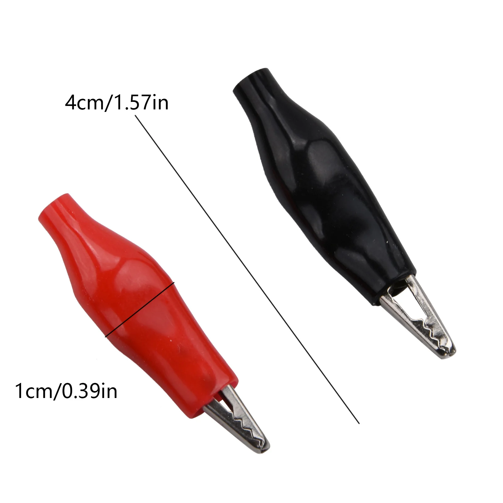 30 sztuk zacisk krokodylkowy kij DIY zacisk elektryczny aerograf spryskiwacz części uchwyt kolor klip stojak Model malowanie kije — zdjęcie 7