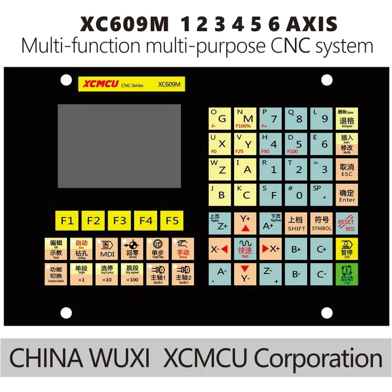Xcmcu Xc609m Multi-função Sistema Cnc Máquina de Perfuração Ferramenta Especial Máquina de Trituração Automática