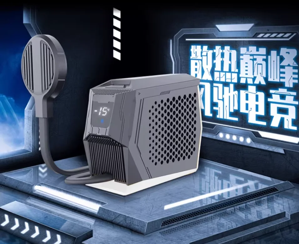 

Система жидкостного охлаждения для мобильных телефонов 2026 с магнитным полупроводниковым радиатором, подходит для телефонов, iPad, игр и прямых трансляций