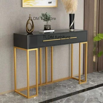 북유럽 가정용 거실 소파 테이블, 창의적인 디자이너 가구, 레저 수납 책상 조명, 럭셔리 복도 현관 콘솔 테이블 Best5 북유럽 가정용 거실 소파 테이블, 창의적인 디자이너 가구, 레저 수납 책상 조명, 럭셔리 복도 현관 콘솔 테이블 Best5