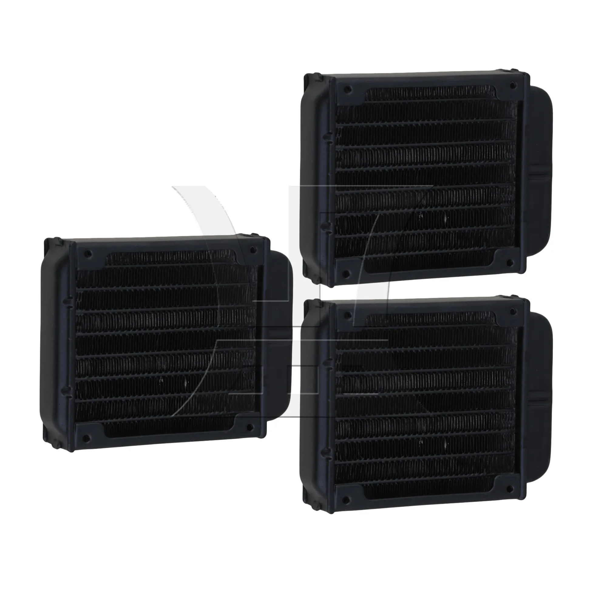 

3 Pcs CPU Heat Exchanger Radiator for Water Cooling Air Conditioning