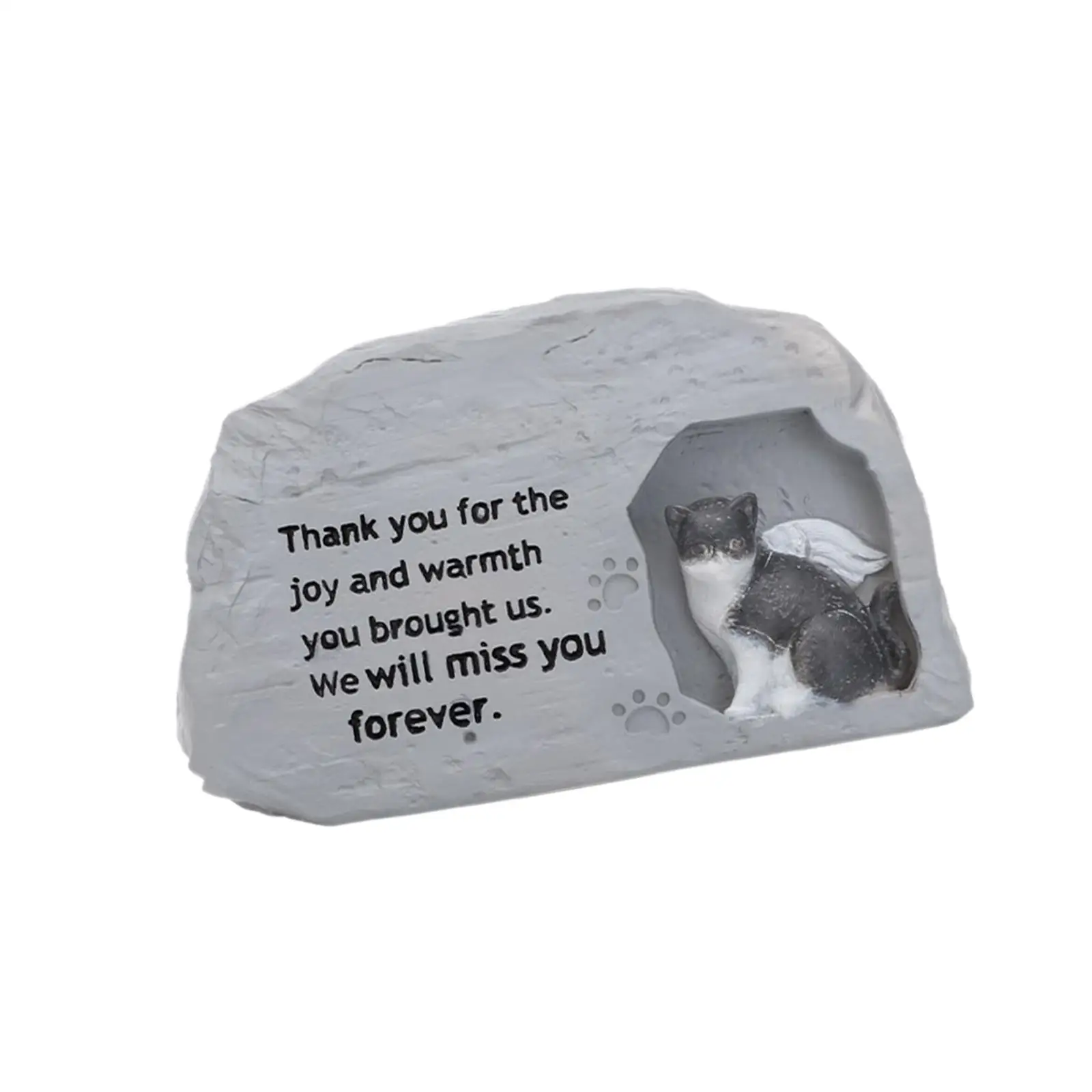 Pet Urn, Sympathy Gift for Lost Pets, Memorial Stone, Home Backyard Memorial Decoration