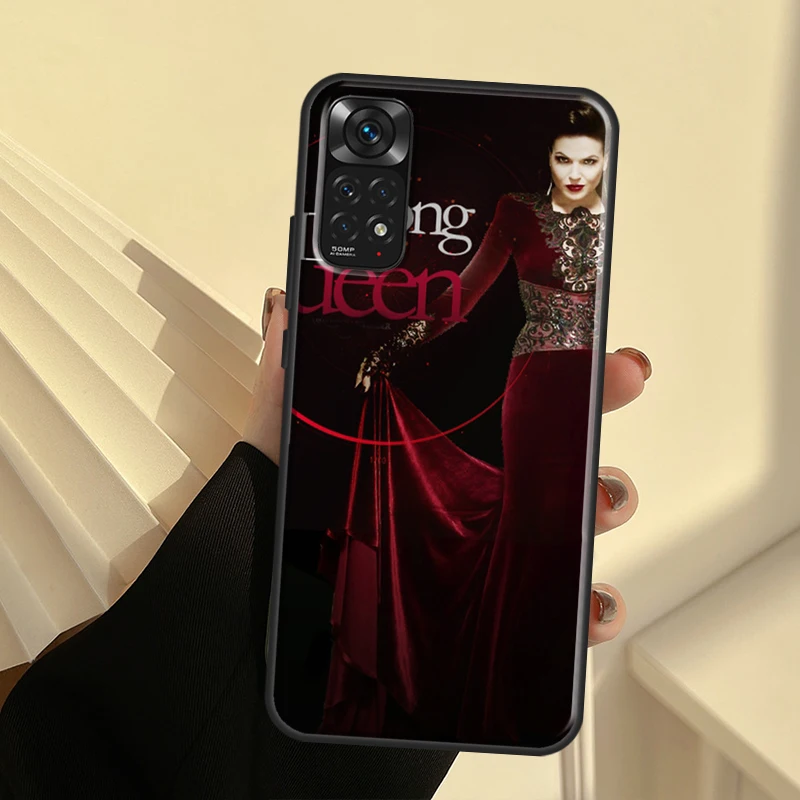 Evil Queen Once Upon A Time Phone Case For Xiaomi Redmi Note 11 10 9 Pro Note 10S 9S 8T 9A 9T 9C 8 7 Soft Back Cover