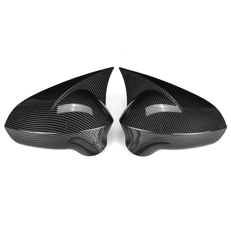 Car Mirror Cover Caps for Seat 1P 6J EXEO 2008-2017 Side Rear View External Part(Carbon )