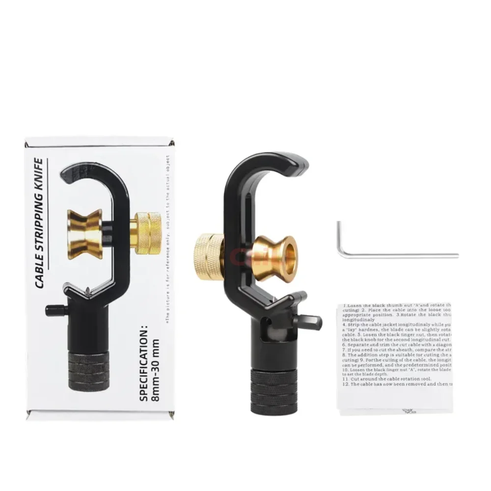2026/ACS-2 Armored Wire Stripper 4-10mm & 8-28mm Fiber Optical Cable Slitter Fiber Optic Stripping Tool Jacket Sheath Cutter