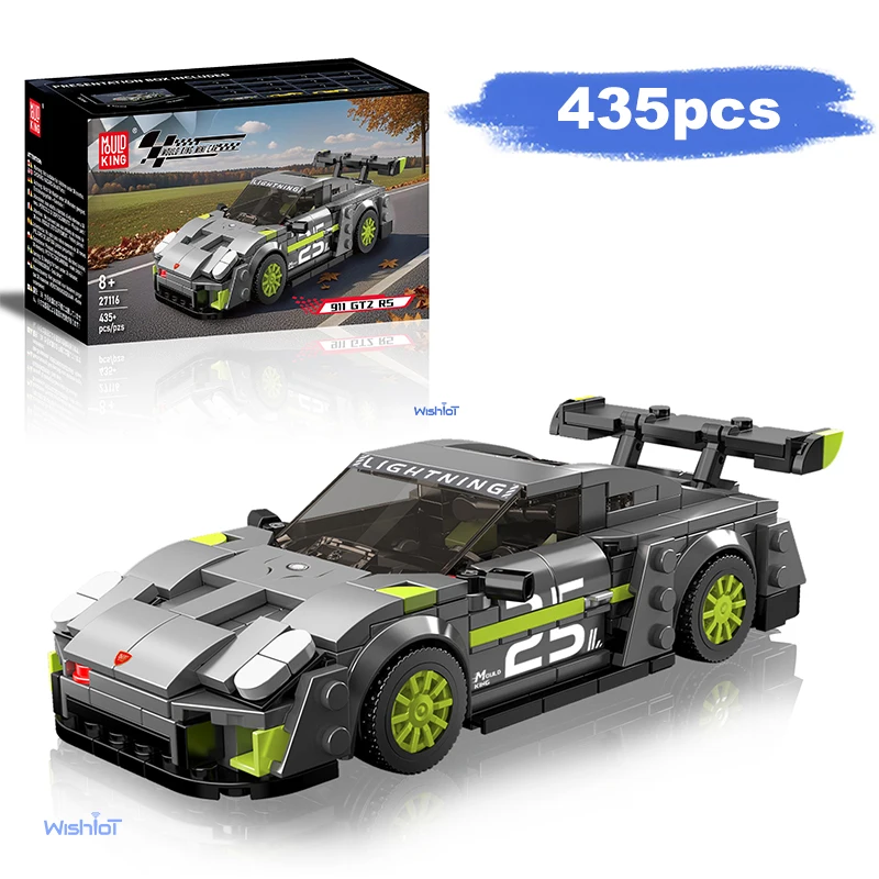 

MOULD KING City Vehicle Technical Racing Car Speed 435pcs Building Blocks Bricks Assembling Model Toys for Boys Christmas Gift