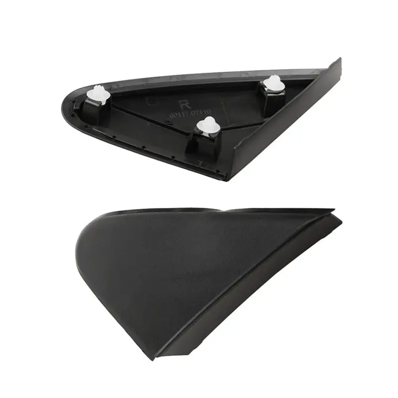 A02Q-Rearview Mirror Triangles Molding Fender 1 Pair For Toyota Auris E18 2015- 2018 Part Numbers 60118-02110, 60117-02110