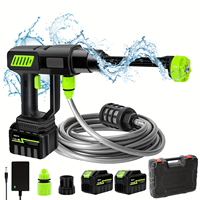 120Bar Brushless High Volt Car Wash Gun 6-in-1 Electric Garden Cleaning Spray Gun fair For Makita 21V Battery