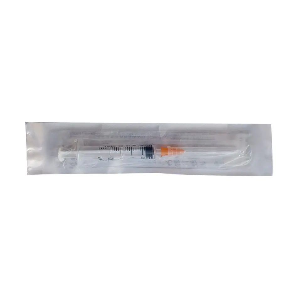 Dental Disposable Syringe Sterile Syringe with Needle Thread Straight Mouth 5ml 2ml 1ml Dental Laboratory Disposable Tool