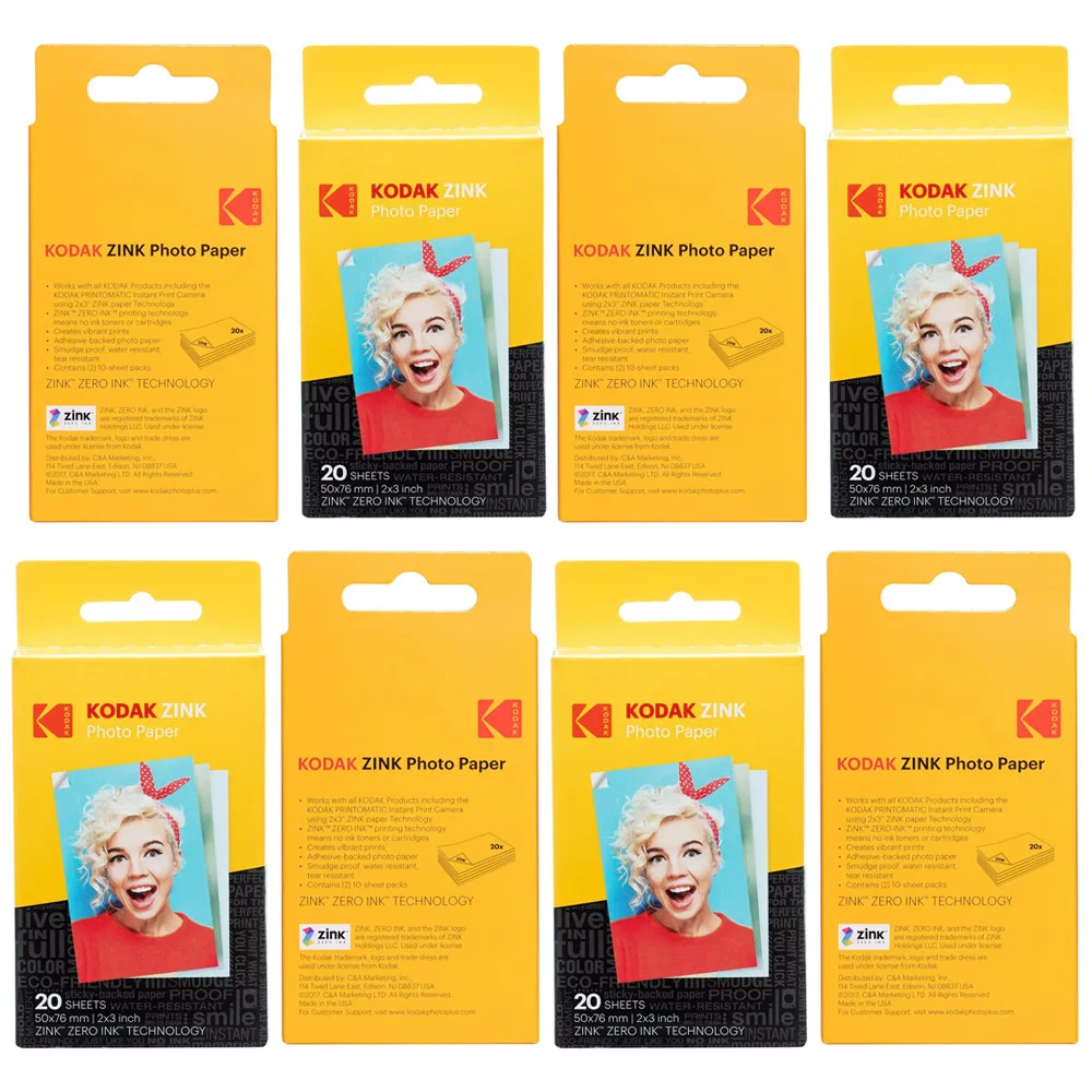 New Genuine Kodak Zink Photo Paper 2
