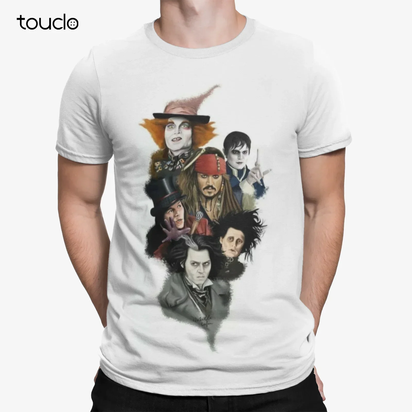 Johnny Depp T-Shirt - Cool 80s 90s Film Original Retro Funny Action TV Tee