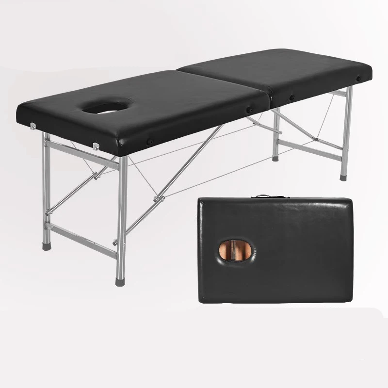Lash Pedicure Massage Table Spa Chiropractic Manicure Clinic Folding Bed Tanning Portable Lettino Per Massaggi Salon Furniture