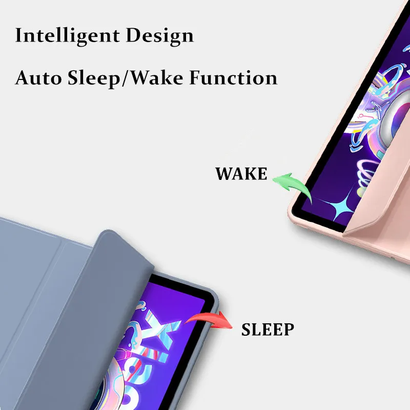 Smart Case For Lenovo P11 Pro 11.5 Xiaoxin Pad 2022 10.6 TB-J716F J706F P11 plus 11.2 Tablet Cover For Lenovo Tab P11 TB-J606F