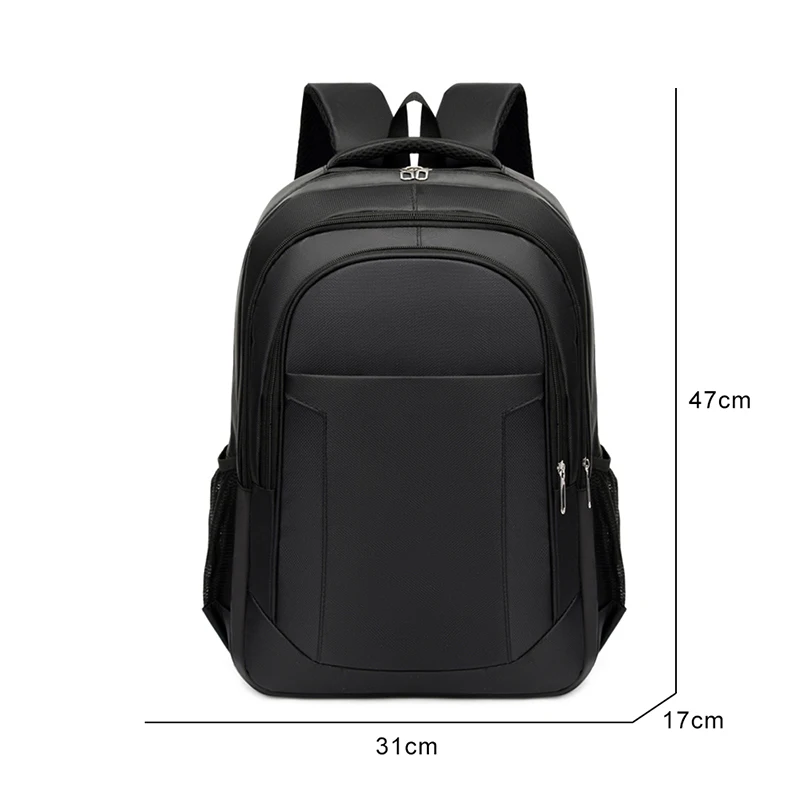 Business Style Men's Backpack For 15.6 Inches Laptop Portable Backpack Multifunctional Male Bag Waterproof High Quality Nylon