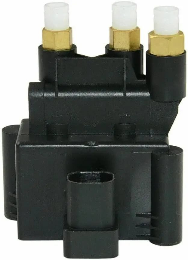 Bloco de válvula de compressor compatível com Mercedes Classe R W251 Mercedes Classe E de 2 cantos W212 2009 - 2016 para A 2123200758