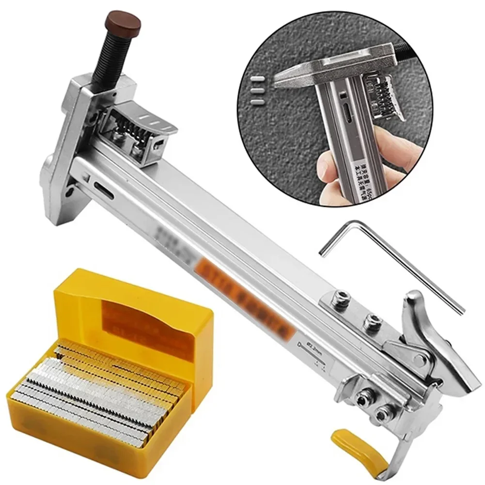 ST18 Manual Nailer For S-e-mi Automatic Straight Nailing Tool Nails For Flooring Cement For Woodworking Decor view 2