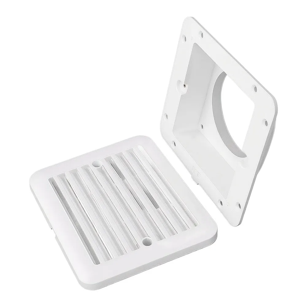 ABS for rv Side Vent Grille Designed for Water Resistant Air Exchange in Campervans Trailers and Marine Applications