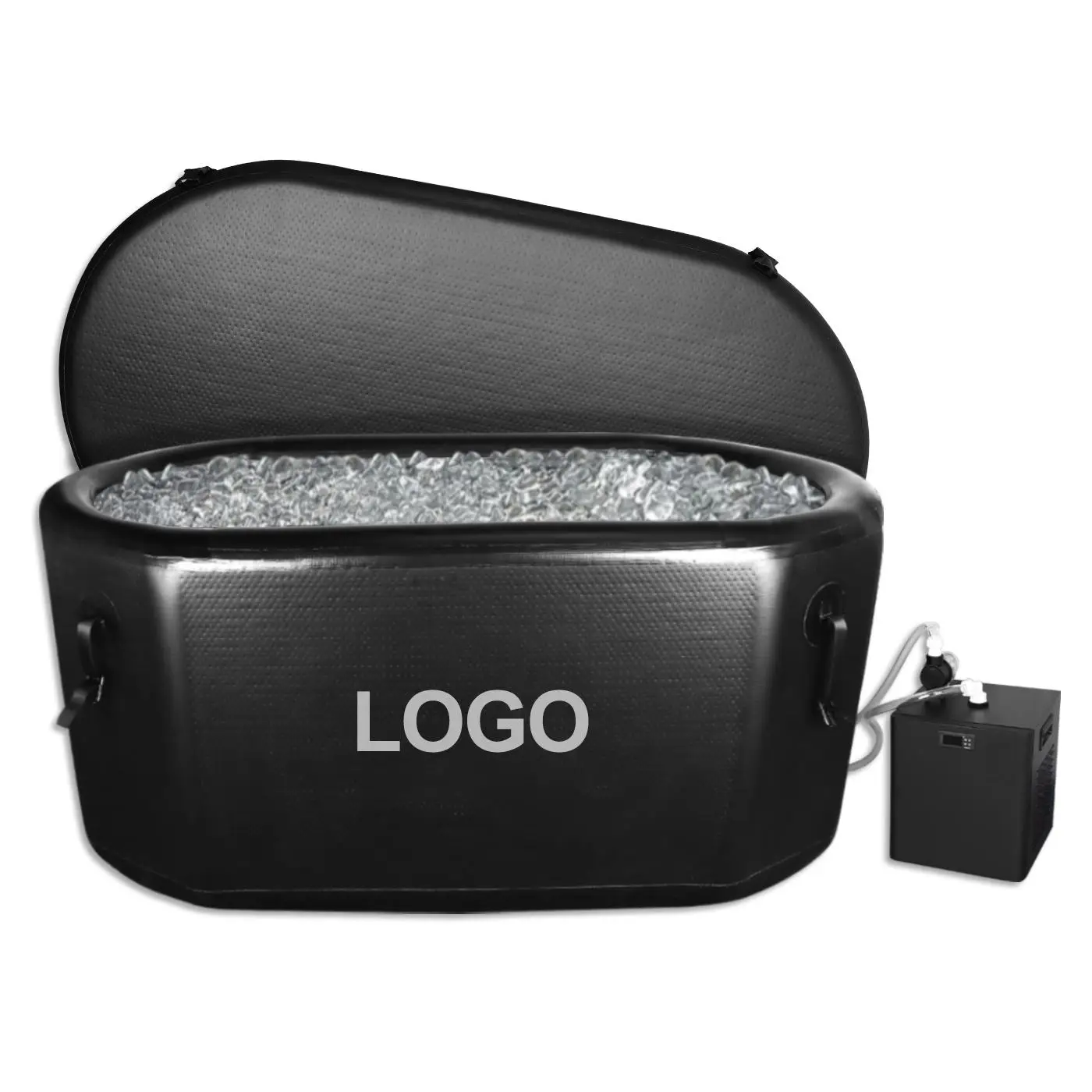 Better Leader High Quality Wholesale Foldable Inflatable Adult Ice Bath Tub Drop Stitch Fabric Portable Folding