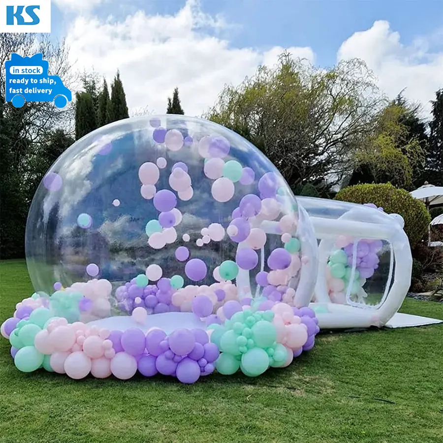 

Inflatable Bubble Tent PVC Clear Igloo Dome Tent Outdoor Wedding Party Commercial Inflatable Bubble House For Kids and Adults