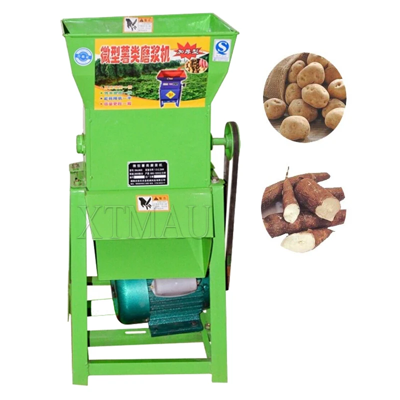 Small Manioc Potato Grinding Pulp Separator Cassava Flour Making Potato Root Pulp Separator Machine