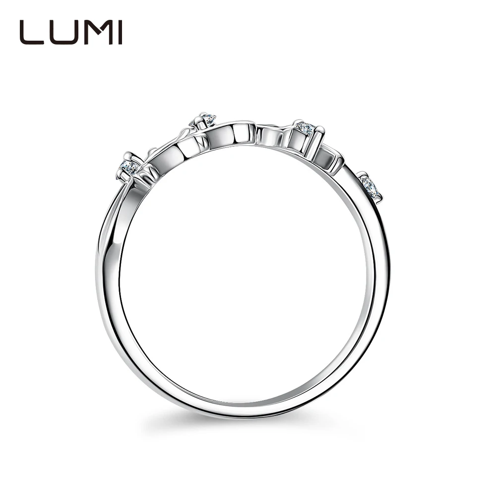 

Модное кольцо из стерлингового серебра 925 пробы с настоящим муассанитом - элегантное женское кольцо, вечерние свадебные украшения для женщин, подруги, мамы